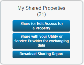Portfolio Manager's property-sharing control from Denver's training guide.