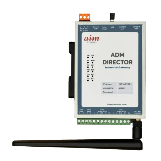 Aim Dynamics ADM Director industrial gateway
